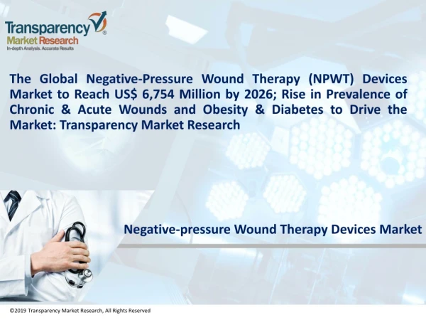 Negative-pressure Wound Therapy Devices Market by Product, Application & Forecast to 2026