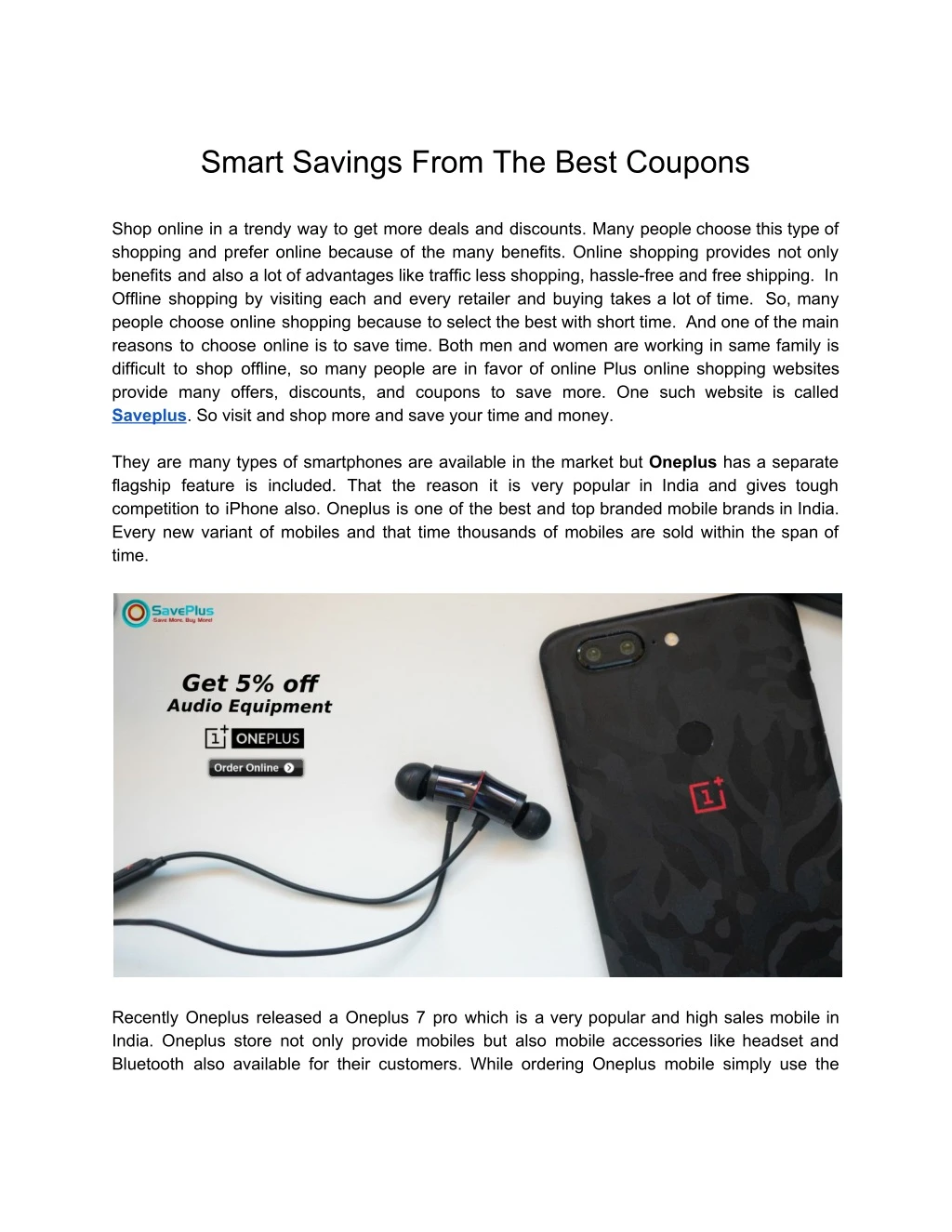 smart savings from the best coupons