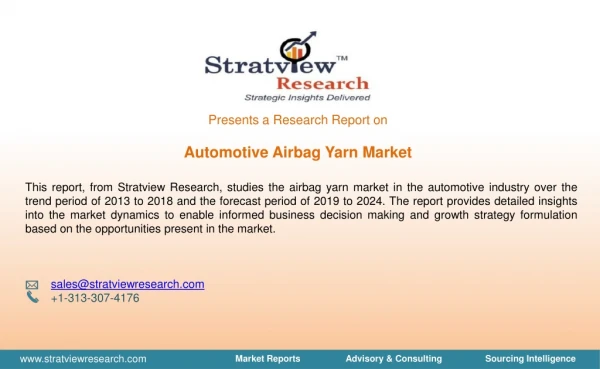 Automotive Airbag yarn Market