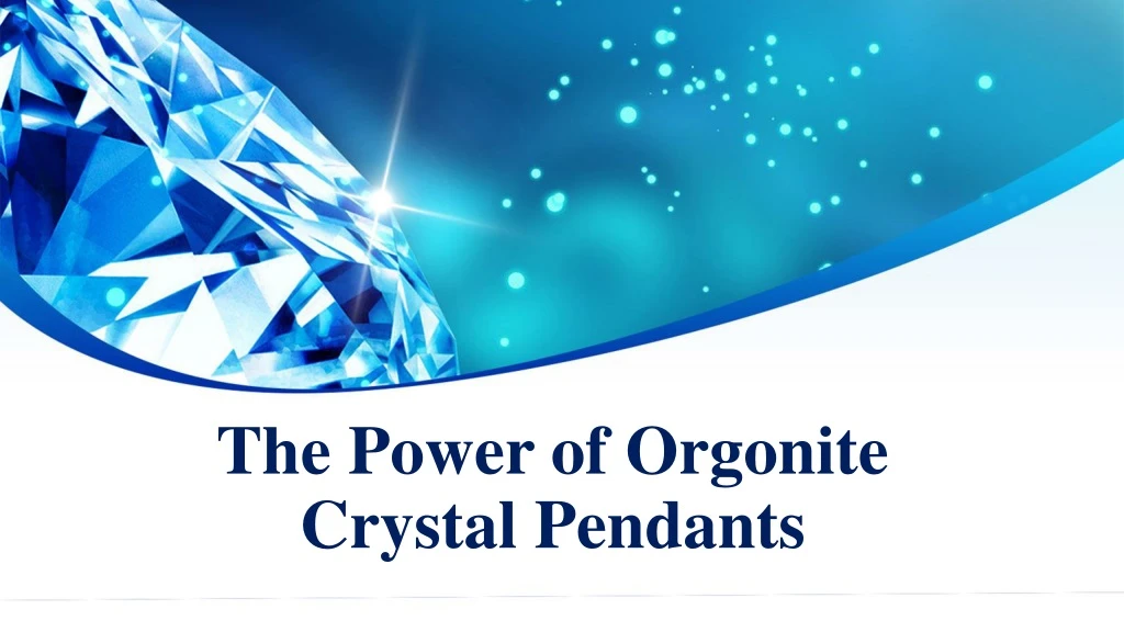 the power of orgonite crystal pendants