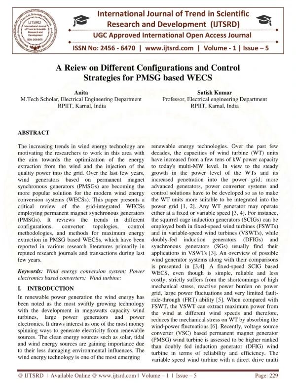 international journal of trend in scientific