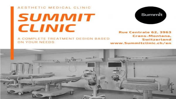 Medical and Surgical Treatment in Crans-Montana, Switzerland