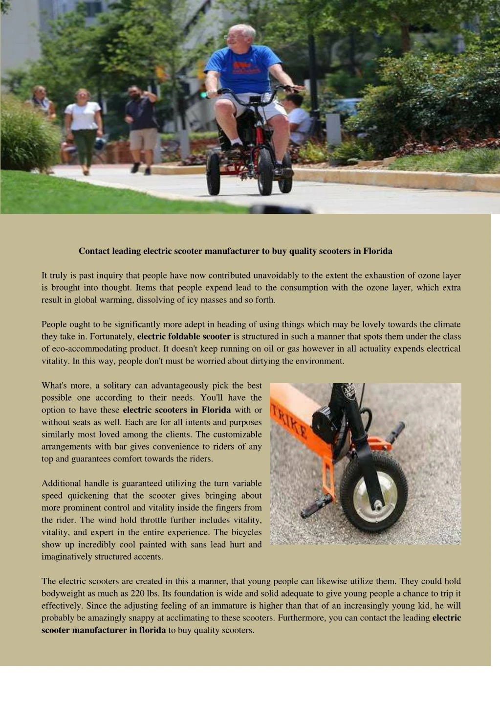 contact leading electric scooter manufacturer