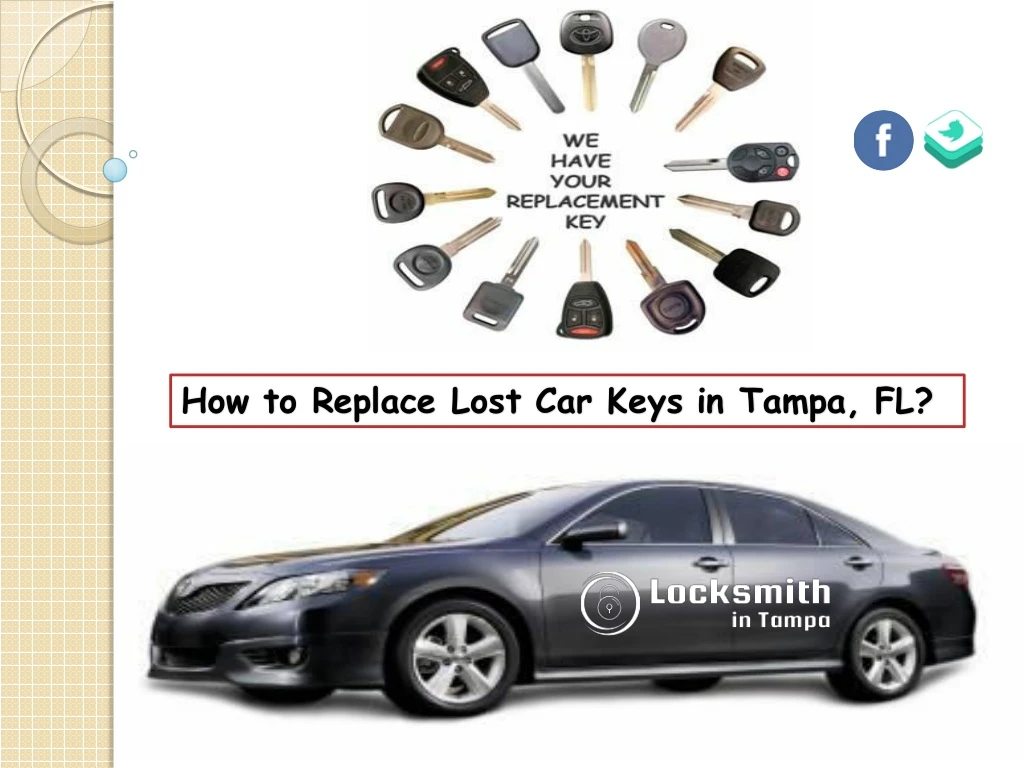 how to replace lost car keys in tampa fl