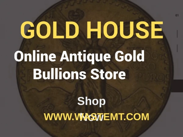 Best Place to Buy Gold Bars At Gold House Online Stores