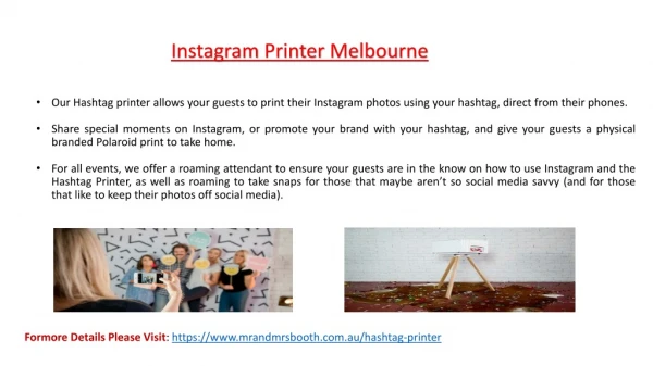 Instagram Printer Melbourne