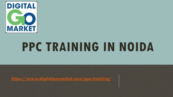 PPC Training in Noida