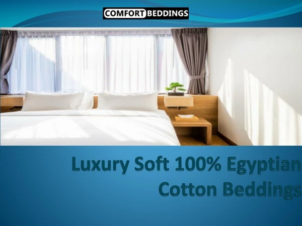 100% Soft Cotton Bedding Products