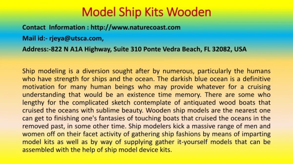 What Everyone Is Saying About Model Ship Kits Wooden