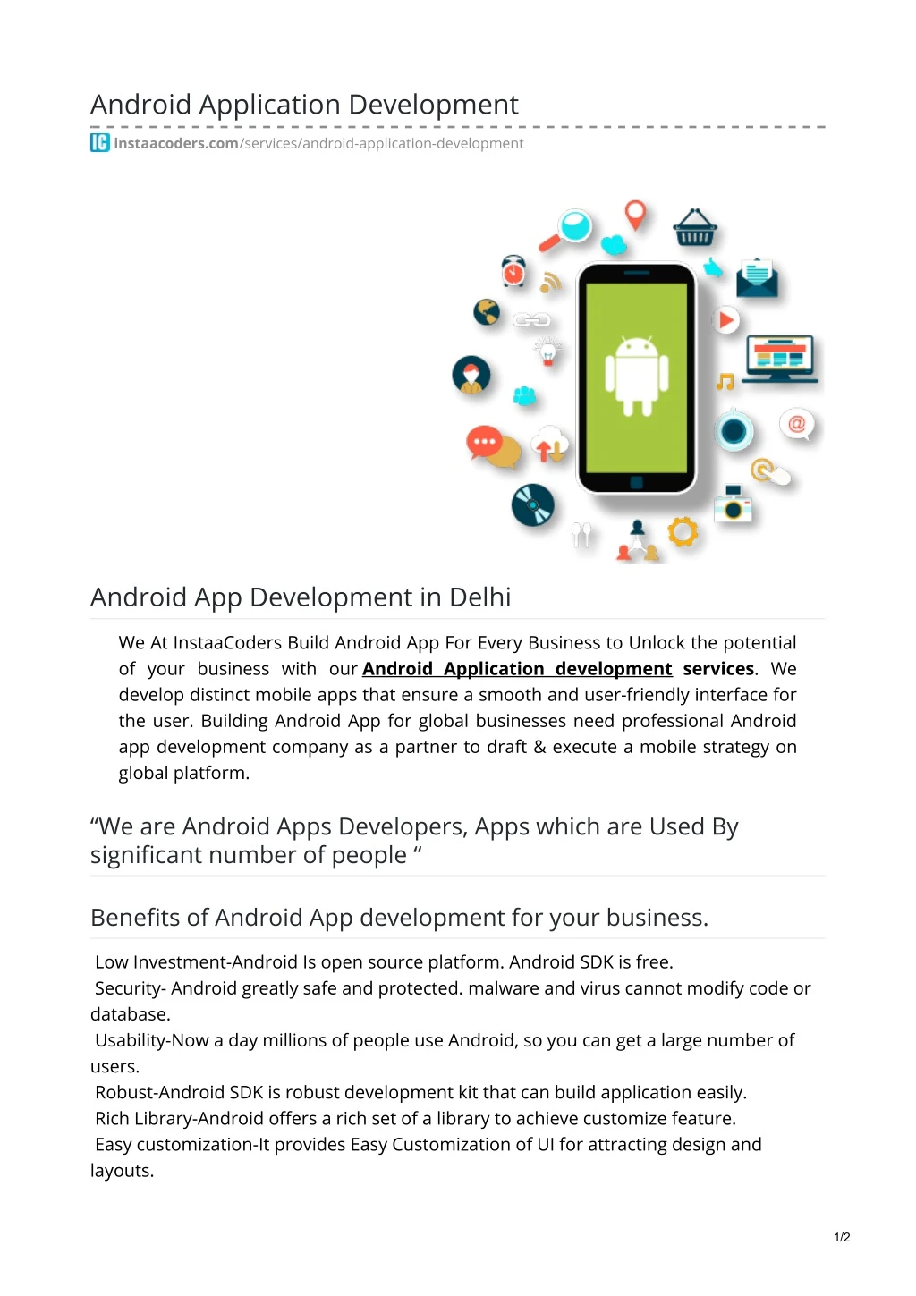 android application development