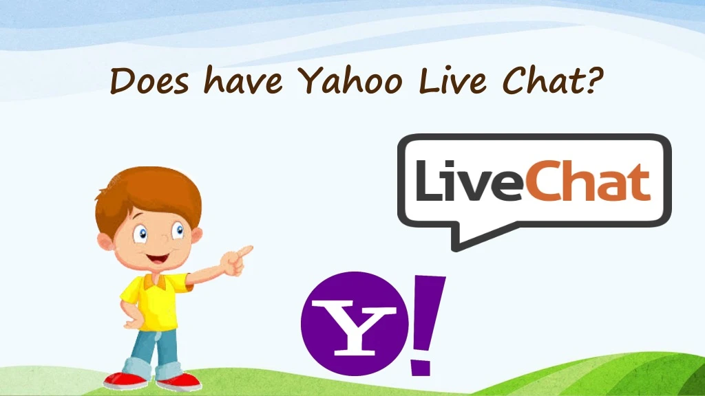 does have yahoo live chat