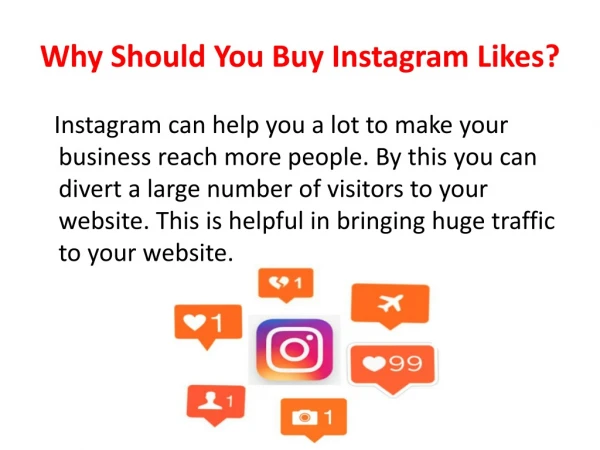 Why Should You Buy Instagram Likes?