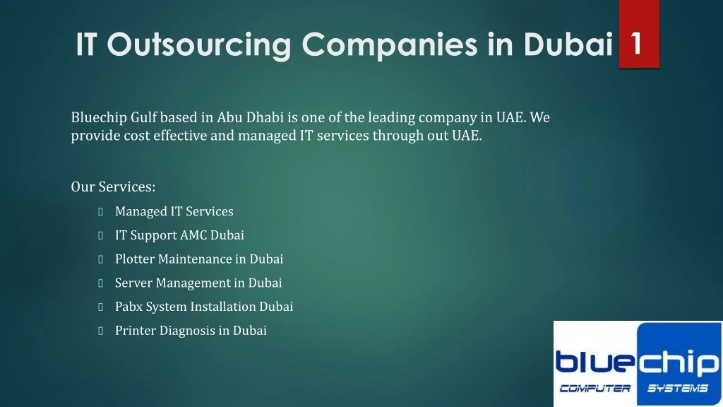 it o utsourcing companies in dubai