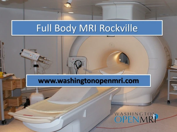 Full Body MRI Rockville
