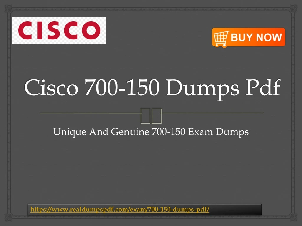 cisco 700 150 dumps pdf