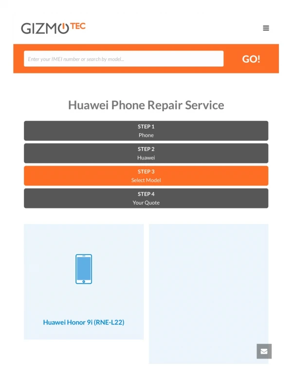 Huawei Phone Screen Repair Service Online | Gizmotec