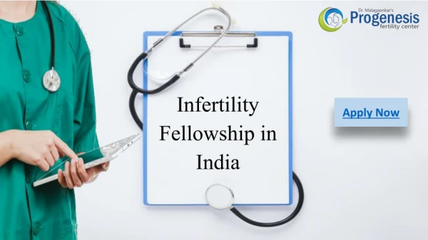 Infertility Fellowship in India