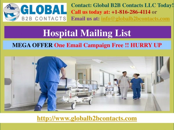 Hospital Email & Mailing List In USA