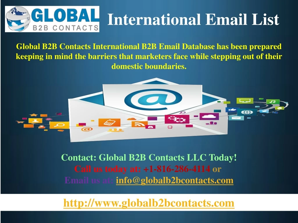 international email list