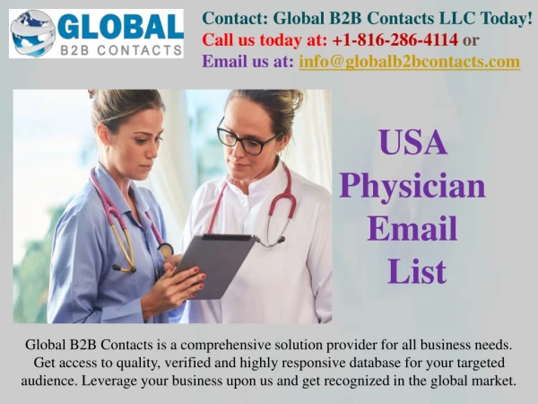 AMA Physician Mailing List
