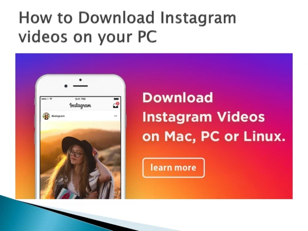 How to Download Instagram videos on your PC