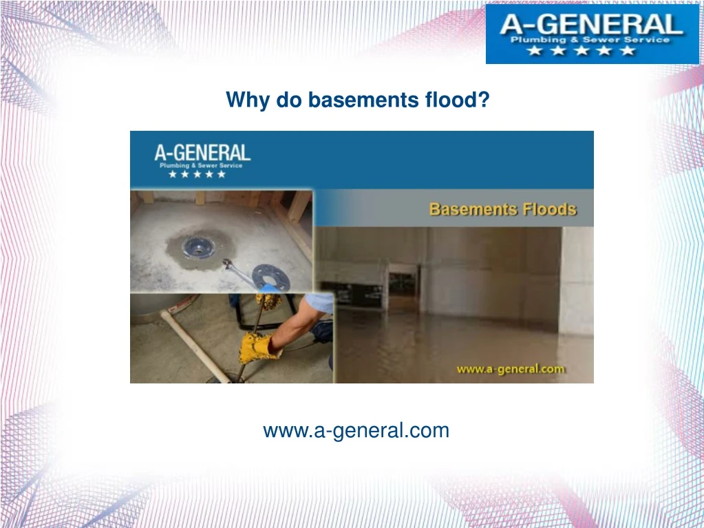 why do basements flood