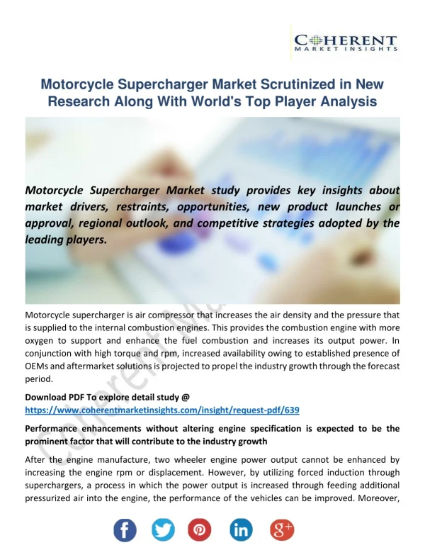 Motorcycle Supercharger Market