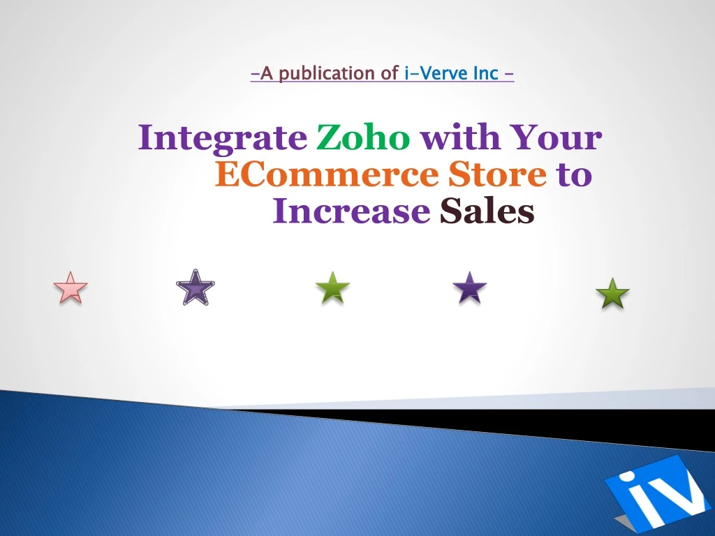 integrate zoho with your ecommerce store to increase sales