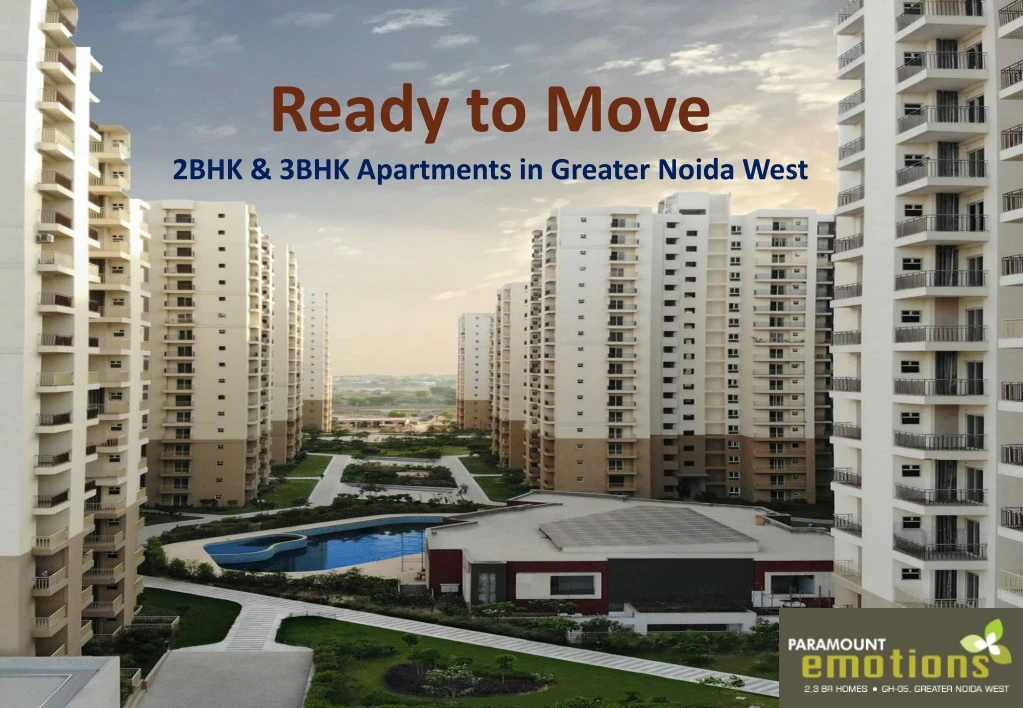 ready to move 2bhk 3bhk apartments in greater