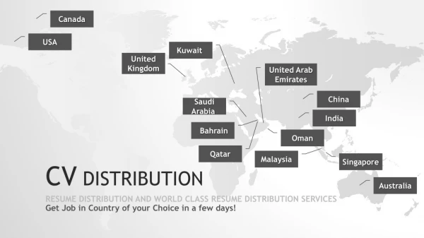 CV Warehouse- Resume distribution and writing in UAE, UK USA, Canada