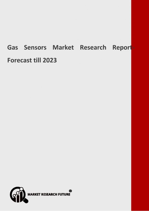 Global Gas Sensors Market to Expand During the Forecast Period (2019-2023)