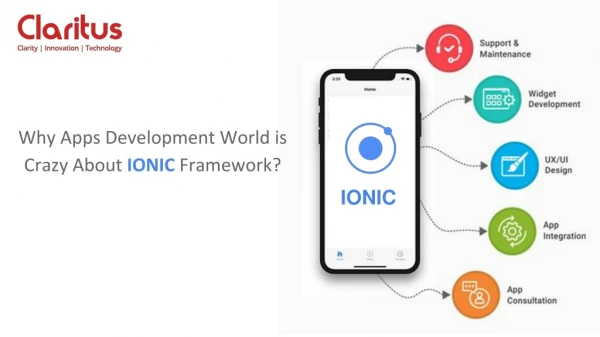 Why Apps Development World is Crazy About IONIC Framework?