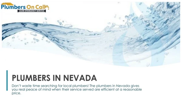 Best Water Damage Cleanup through Plumbers in Nevada