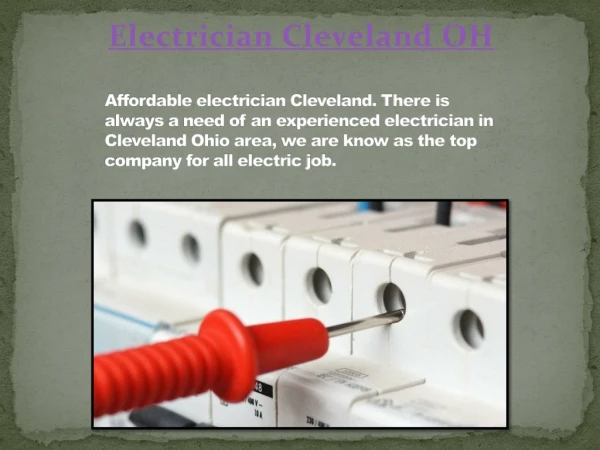 Electrician Cleveland OH