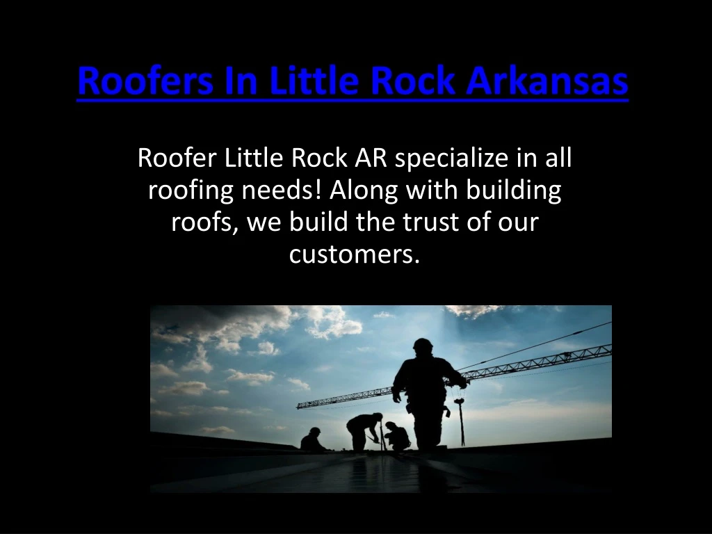 roofers in little rock arkansas