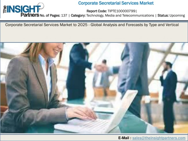 Corporate Secretarial Services Market Size, Share, Development by 2027