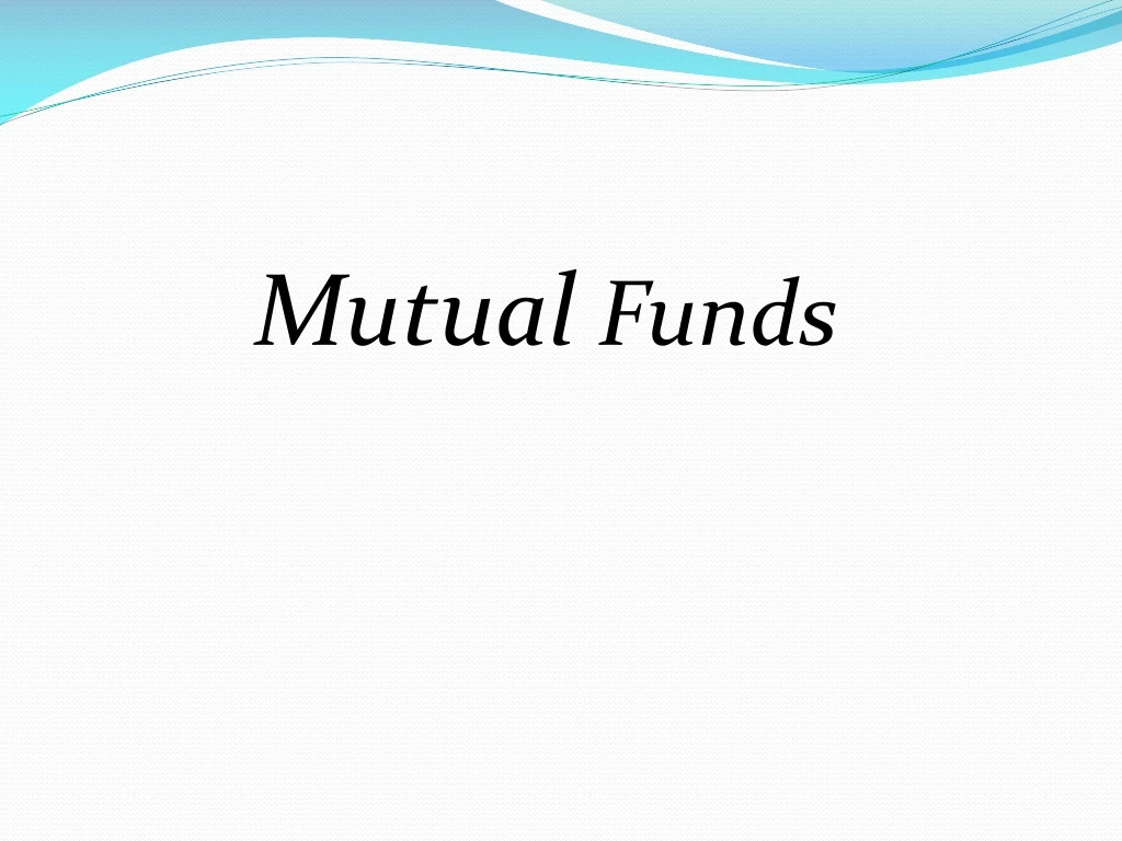 mutual funds