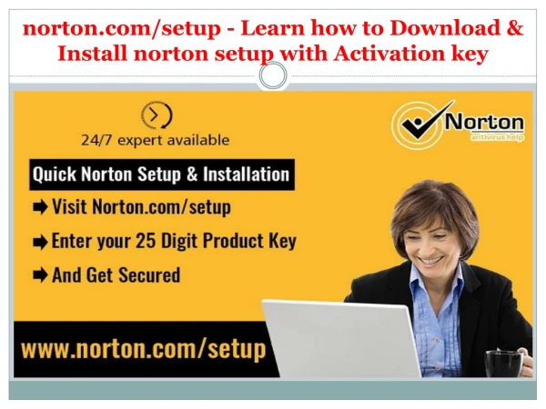 norton.com/setup - Learn how to Download & Install norton setup with Activation key