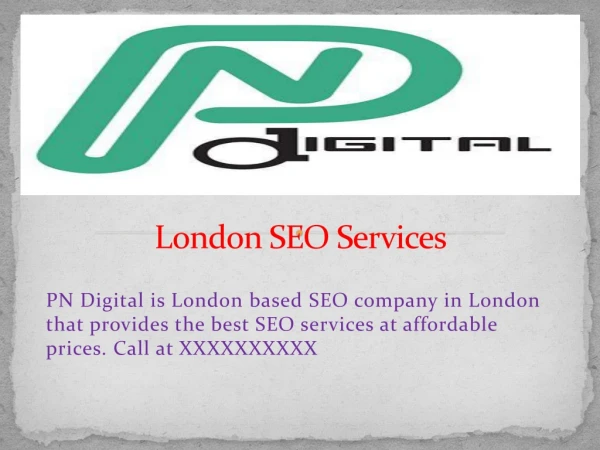 London SEO Services