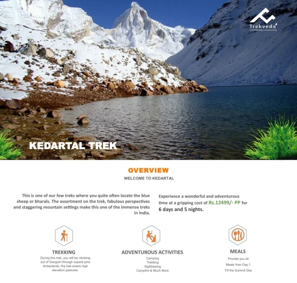 Kedartal Trek – Trek in Uttarakhand