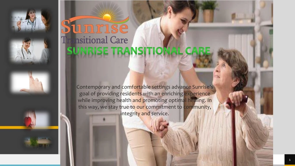 sunrise transitional care