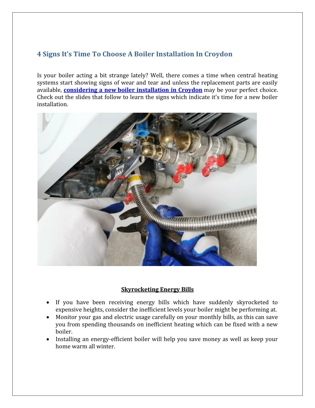 4 signs it s time to choose a boiler installation