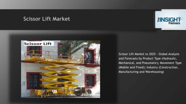 A Recent Study Says Scissor Lift Will Make a Huge Impact in near Future!