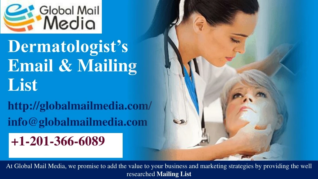 dermatologist s email mailing list