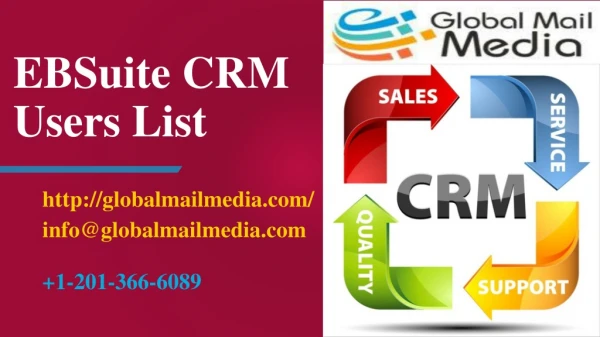 EBSuite CRM Users List