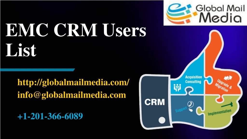 emc crm users list