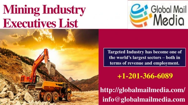 Mining Industry Executives List