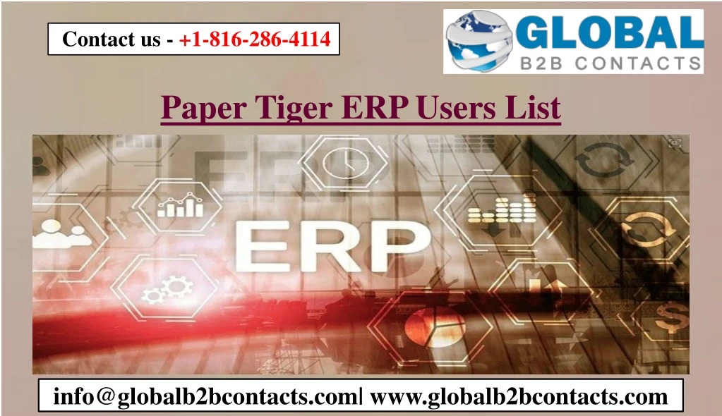 paper tiger erp users list
