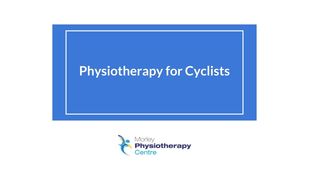 physiotherapy for cyclists