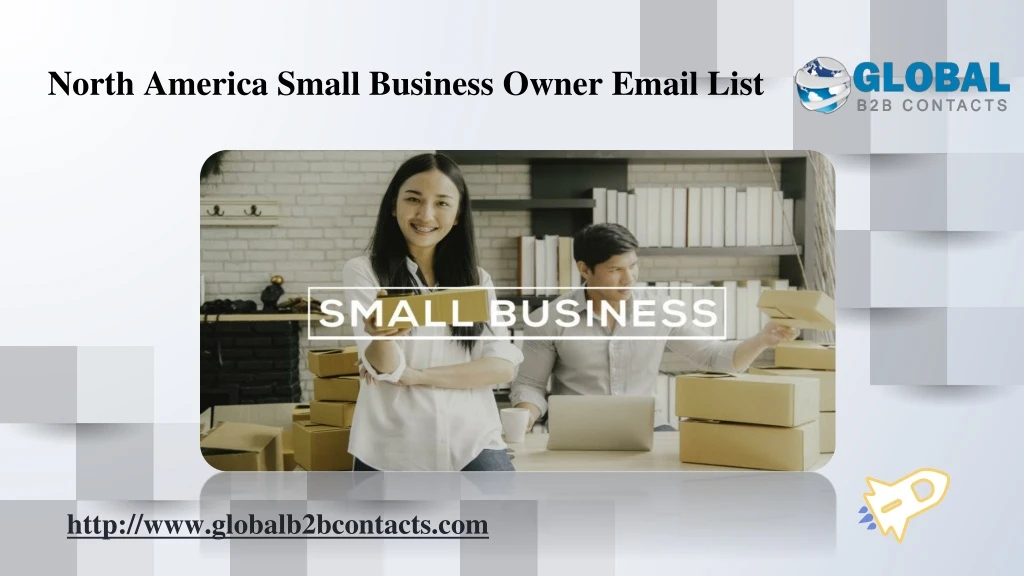 north america small business owner email list
